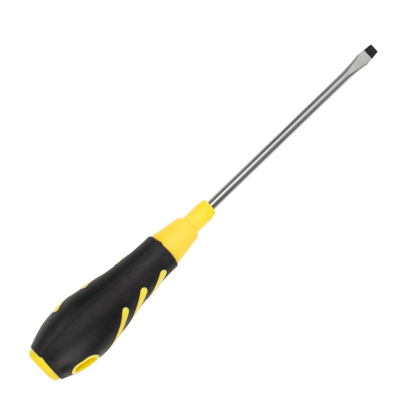 Wholesale of rubber-coated anti-slip handle screwdrivers, cross-shaped strong magnetic screwdrivers, and plum blossom screwdrivers from the manufacturer Item Picture