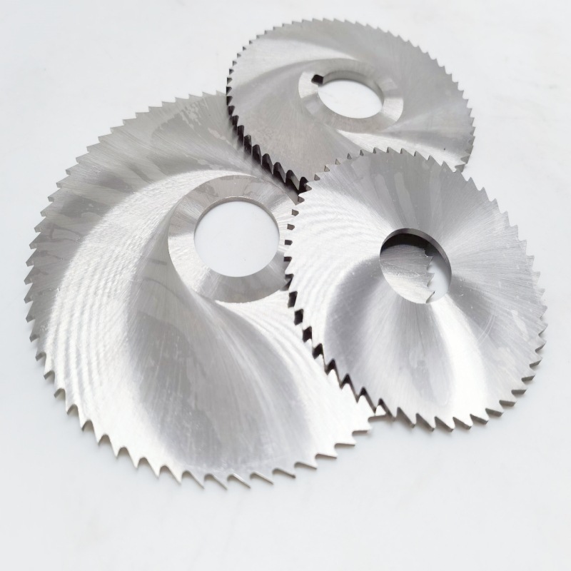 HSS saw blade milling cutter W6542 high-speed steel saw blade cutting blade 40-63-75-80-100-125-150 wholesale full figure