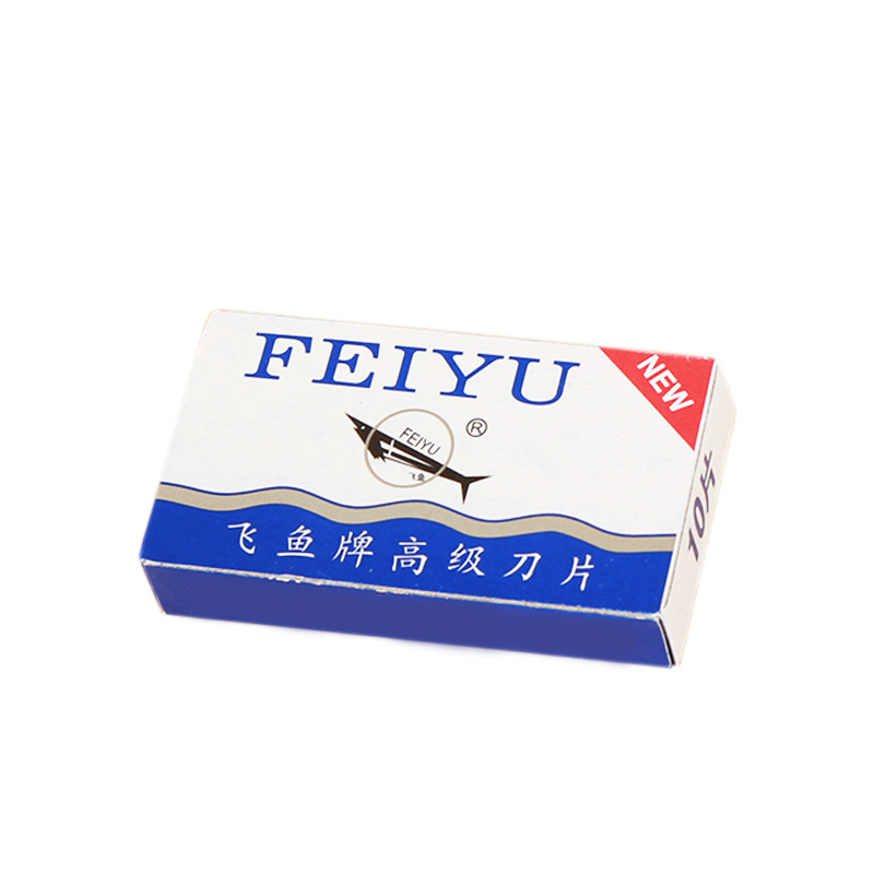 The manufacturer supplies stainless steel double-sided blades, classic old-fashioned manual shavers, flying fish razors and eyebrow trimming blades Item Picture