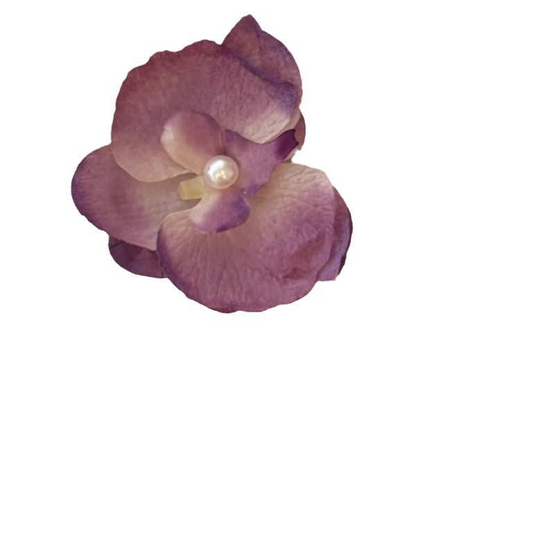 The super fairy-like Phalaenopsis flower ribbon hairpin for women's travel atmosphere, a new hair accessory for 2024 Item Picture