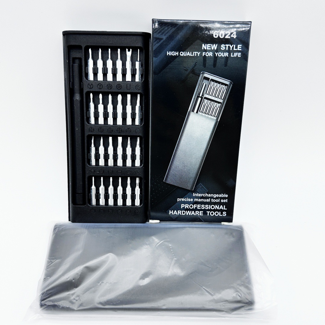 24-in-one aluminum alloy screwdriver set with magnetic blade head style 25-in-one screwdriver is a bestseller on Amazon undefined