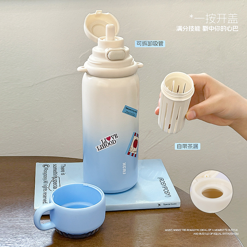 New type of household 304 stainless steel insulated cup, high appearance level, anti-drop, portable, multi-purpose water cup Application Scenario