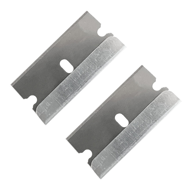 Yihong Factory supplies single-sided security blades for mobile phone film scraping, single-sided blades for car film application, and cleaning security blades details Picture