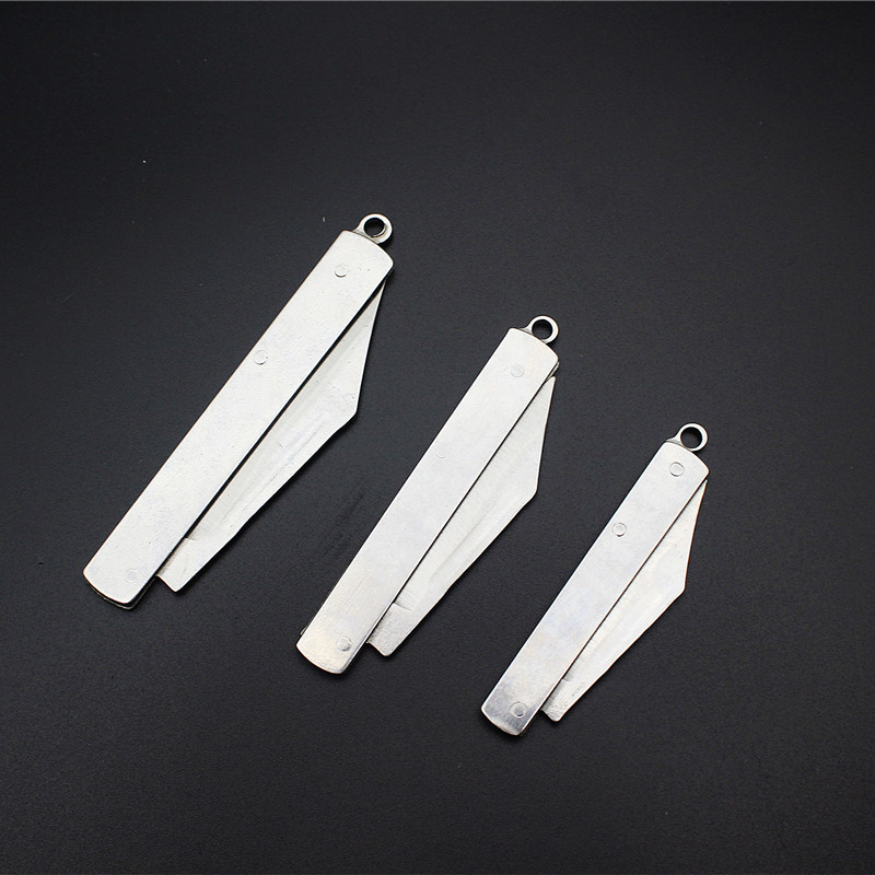Pingnan Xiaodao stainless steel folding Fruit Knife, Small steel knife, mini portable folding knife, wholesale at two-yuan store details Picture