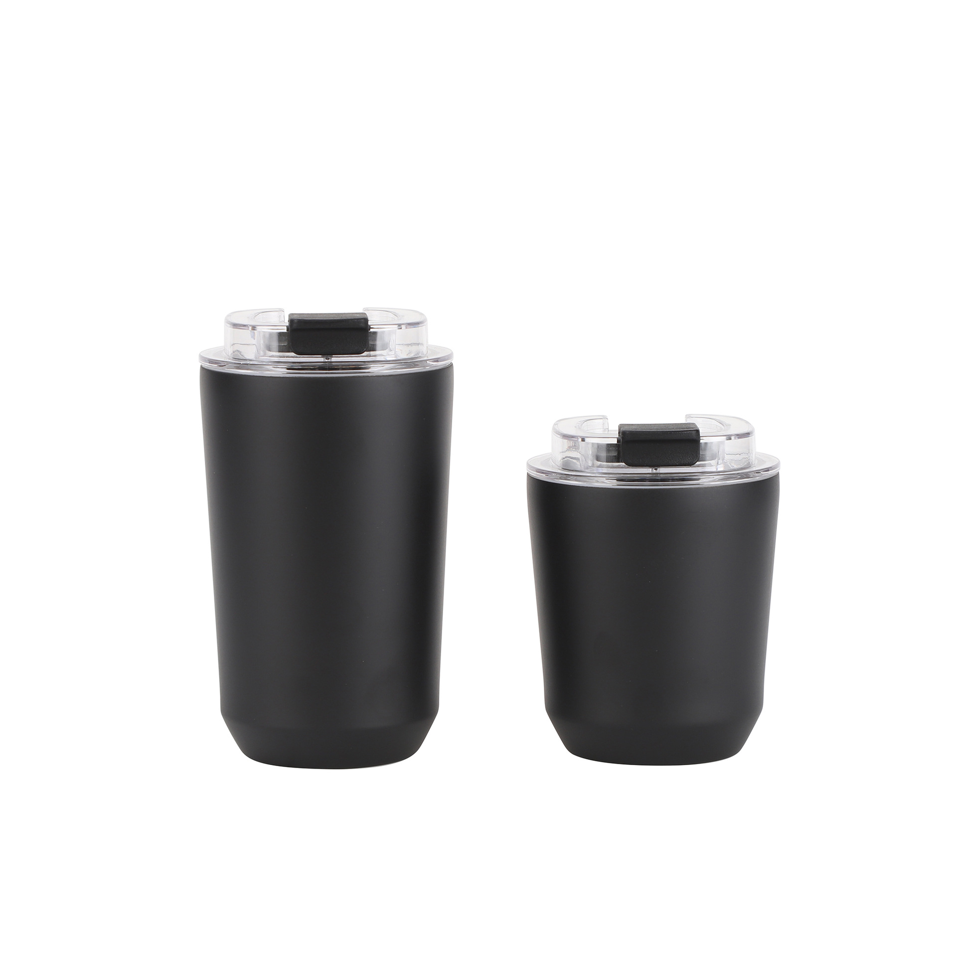 Cross-border 304 stainless steel coffee cup, double-layer vacuum coffee cup, outdoor portable car travel water cup Item Picture