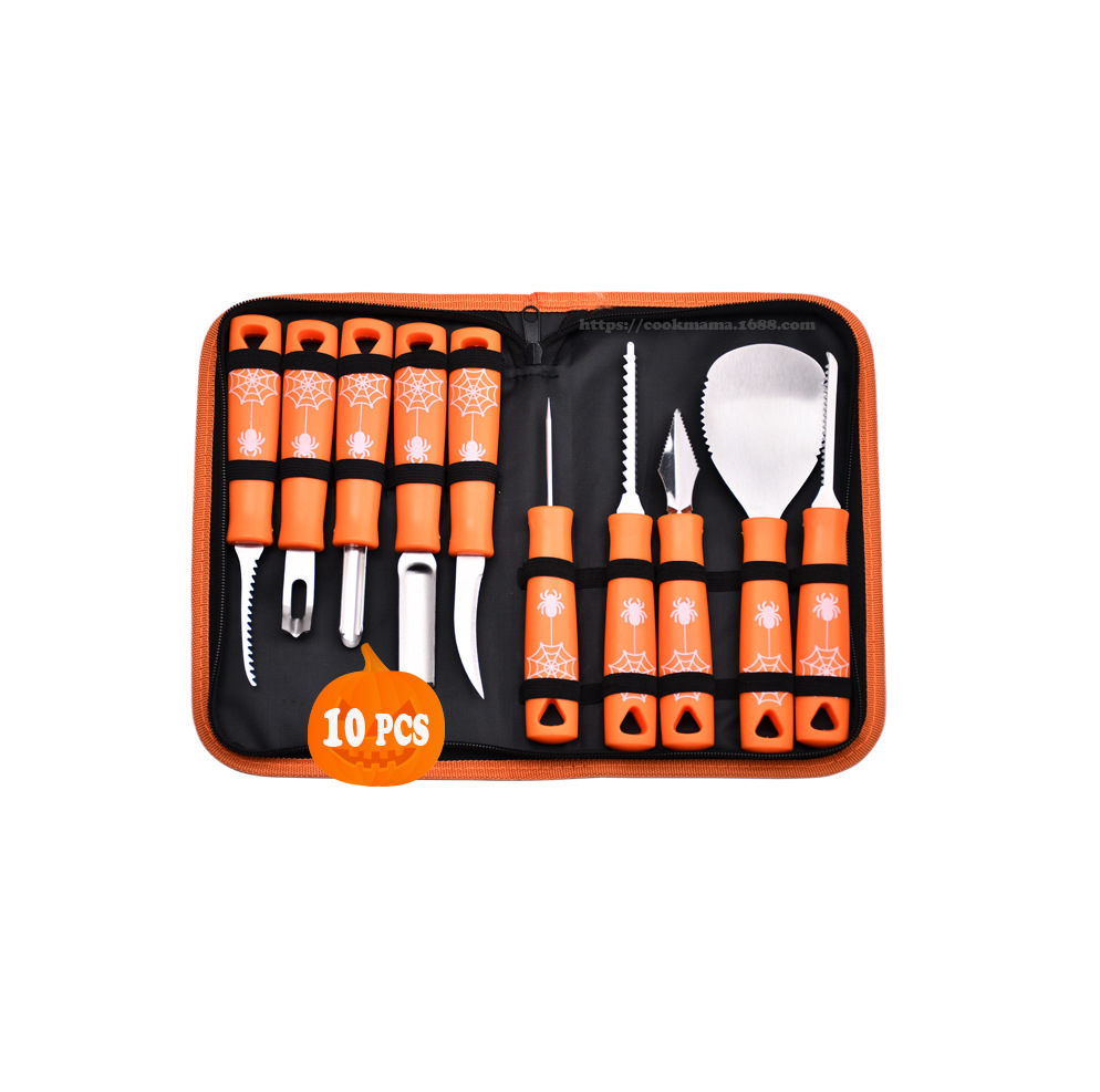 12-piece pumpkin carving tool set: Amazon Bestseller Pumpkin Knife Halloween Pumpkin Carving Set Pumpkin Item Picture