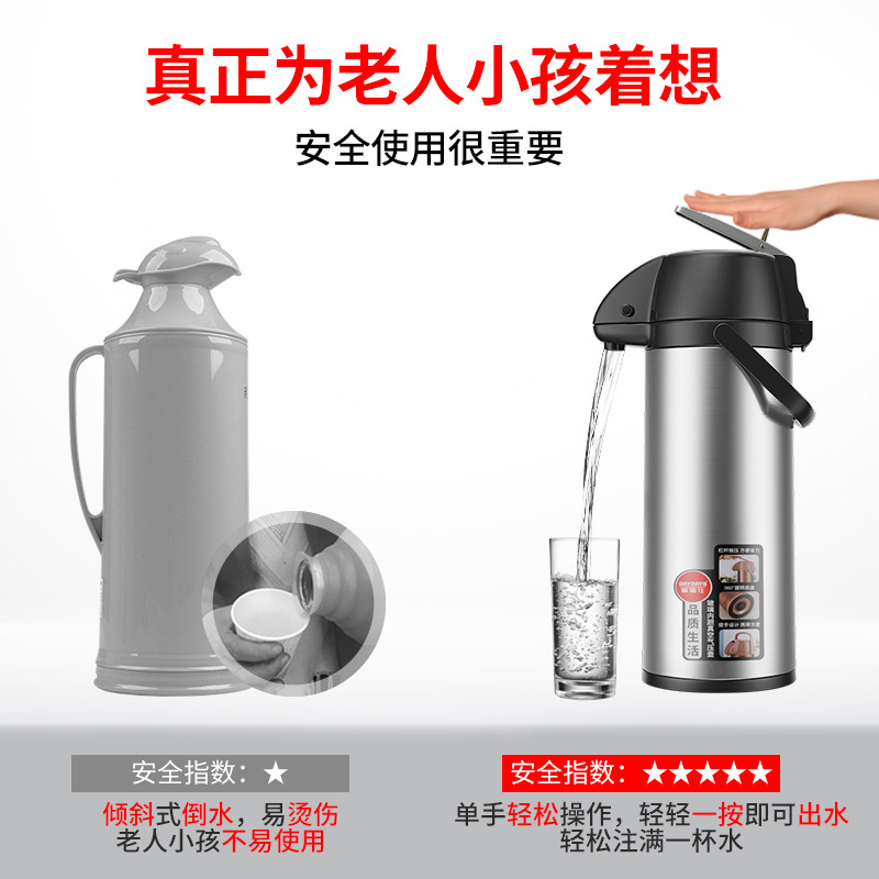 Dishi air pressure thermos, household thermos, press-type water bottle, large-capacity thermos, dormitory thermos, thermos Application Scenario
