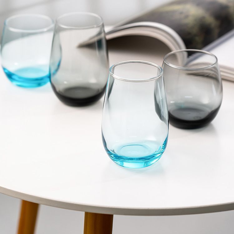 Lemeiyazi girls' tempered glass cups, milk cups, tea cups, hot cups, glass cups, home and office drinking cups Specification drawing