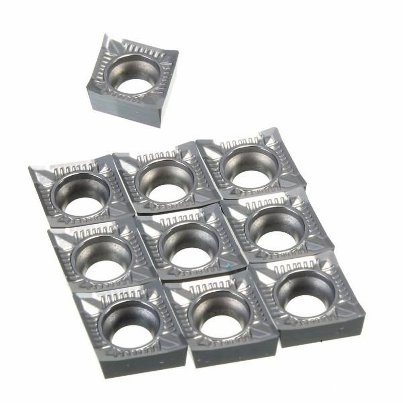 High-quality aluminum inserts, CNC turning tools, wholesale in stock, hard alloy rhombic inner hole CCGT060204 Specification drawing