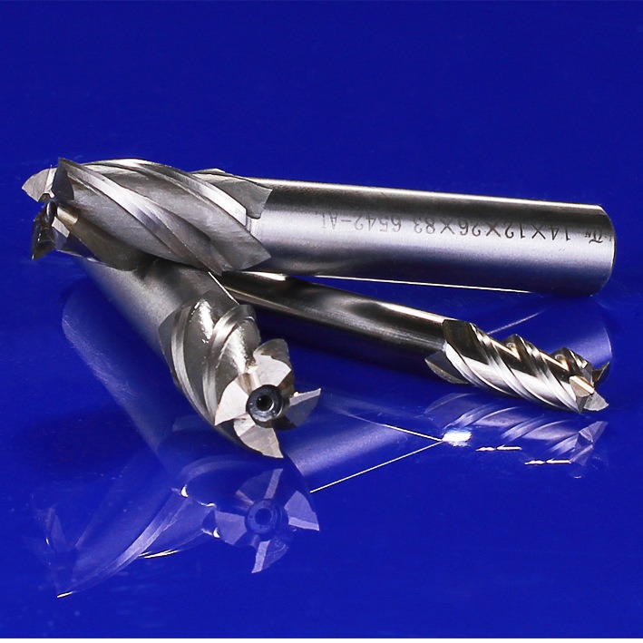 High-speed steel 6542 milling cutter, CNC tool head, extended 2-edge, 3-edge, 4-edge stainless steel super-hard straight shank end mill Application Scenario