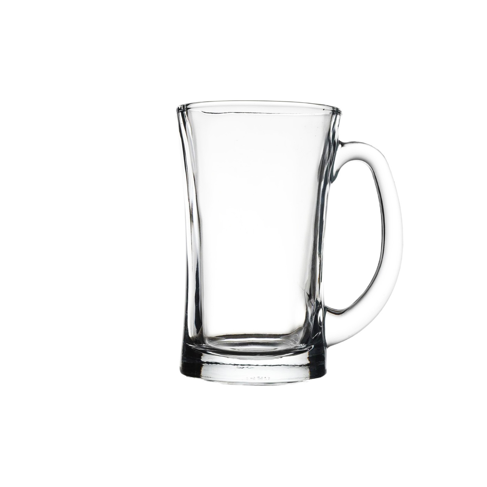 【 Factory Direct Sales 】 Household glass water cups with handles, thickened beer mugs, draft beer cups, and juice cups can be printed with logos Item Picture