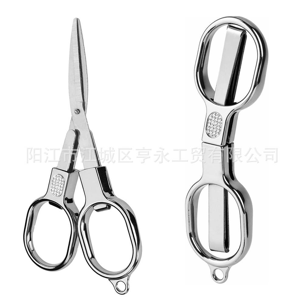 The manufacturer has outdoor titanium-coated folding scissors, fishing scissors, fishing line scissors and 8-shaped scissors in stock undefined
