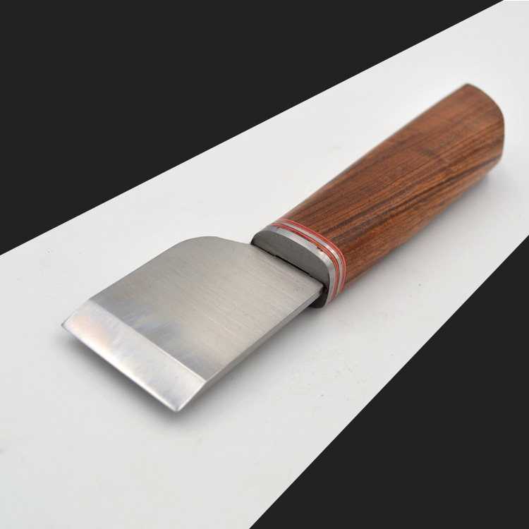 Leather Diy cutting knife, leather cutting knife, leather cutting knife, die steel knife head hardness 60 degrees Specification drawing