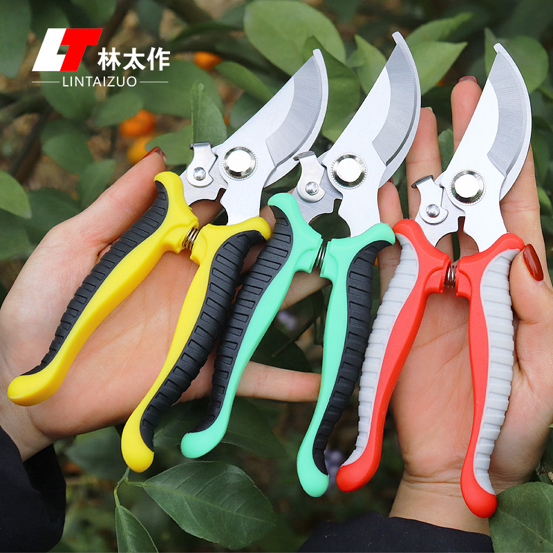 Wholesale of garden fruit branch shears, multi-functional branch shears, garden shears, anti-slip and labor-saving manual pruning shears from the manufacturer in stock full figure