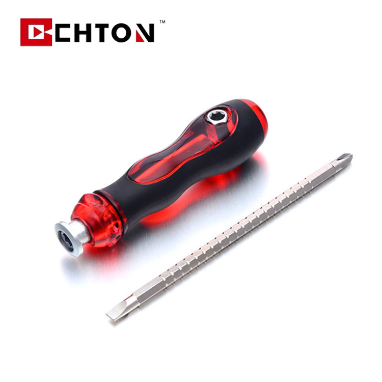 160MM dual-purpose screwdriver with transparent handle, dual-purpose telescopic screwdriver, factory wholesale, one-piece consignment Application Scenario