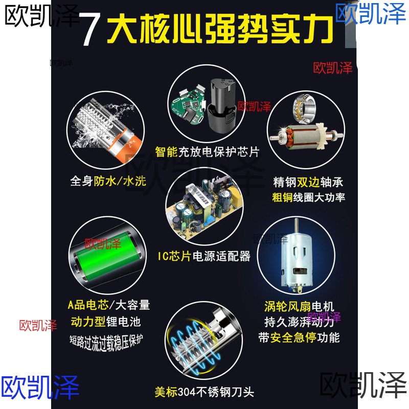 Electric fish scale remover, fully automatic fish scale remover machine, commercial fish-killing tool knife, chisel and scale remover details Picture