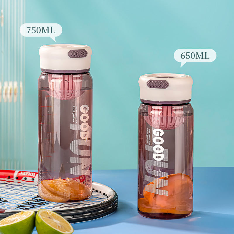 Customized summer portable car scale water cup, outdoor portable plastic sports water cup, student tea strout and portable cup Specification drawing