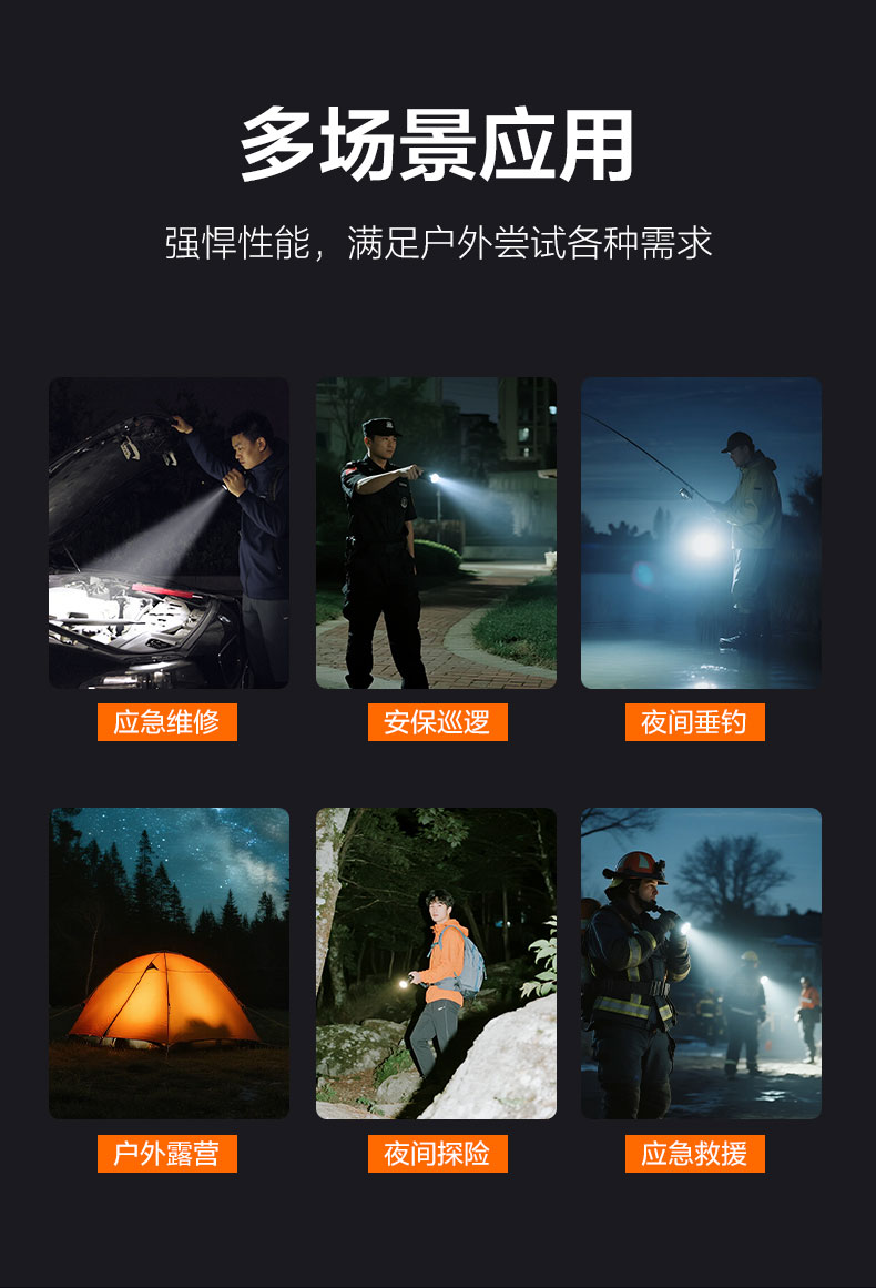 手电筒实物图