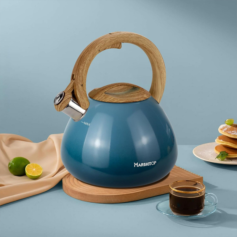Cross-border wholesale of household gas stoves, induction cookers, stainless steel whistling gas kettles, commercial whistling kettle products details Picture