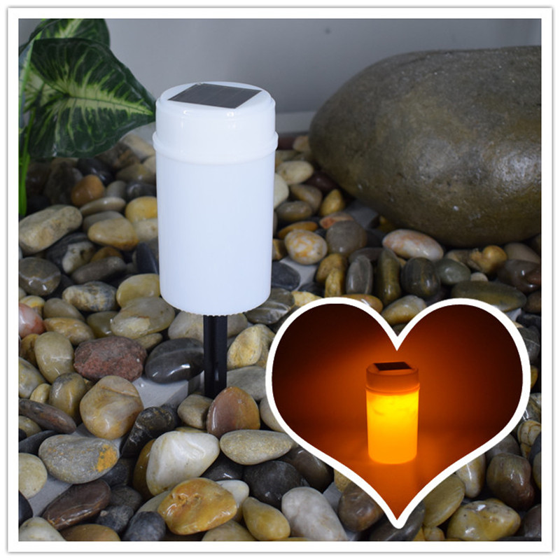 LED outdoor camping lights, waterproof solar candle lights, cemetery mourning and memorial lights, Amazon hot DIY items Specification drawing