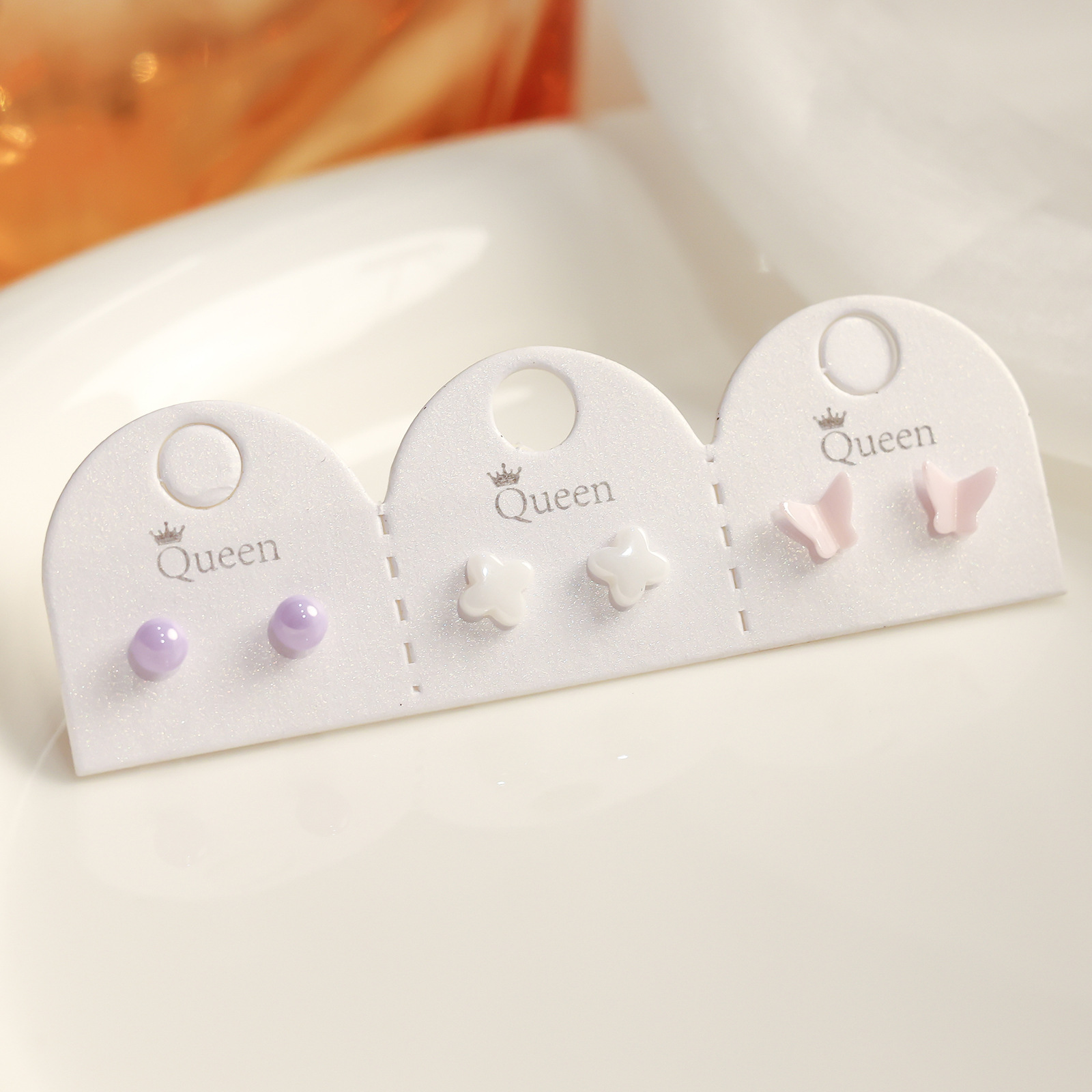 Bio-ceramic ear piercings, medical-grade ceramic ear needles, anti-allergy earrings, no need to remove ear bone nails while sleeping, ear accessories Application Scenario