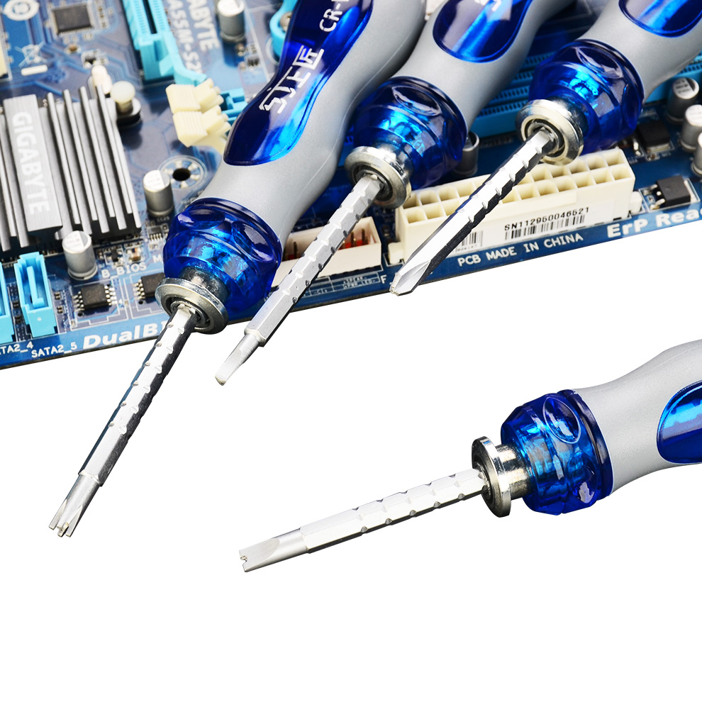 Shangjiang special-shaped screwdrivers, U-shaped, Y-shaped, triangular, flower-shaped screwdrivers, household sockets, computer telescopic special-shaped screwdrivers Item Picture