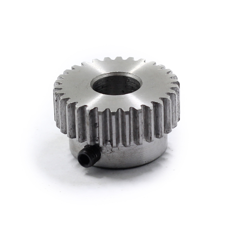 Wholesale of 30-tooth to 120-tooth spur gear step gears with a table and a convex table, fixed with screw holes Application Scenario