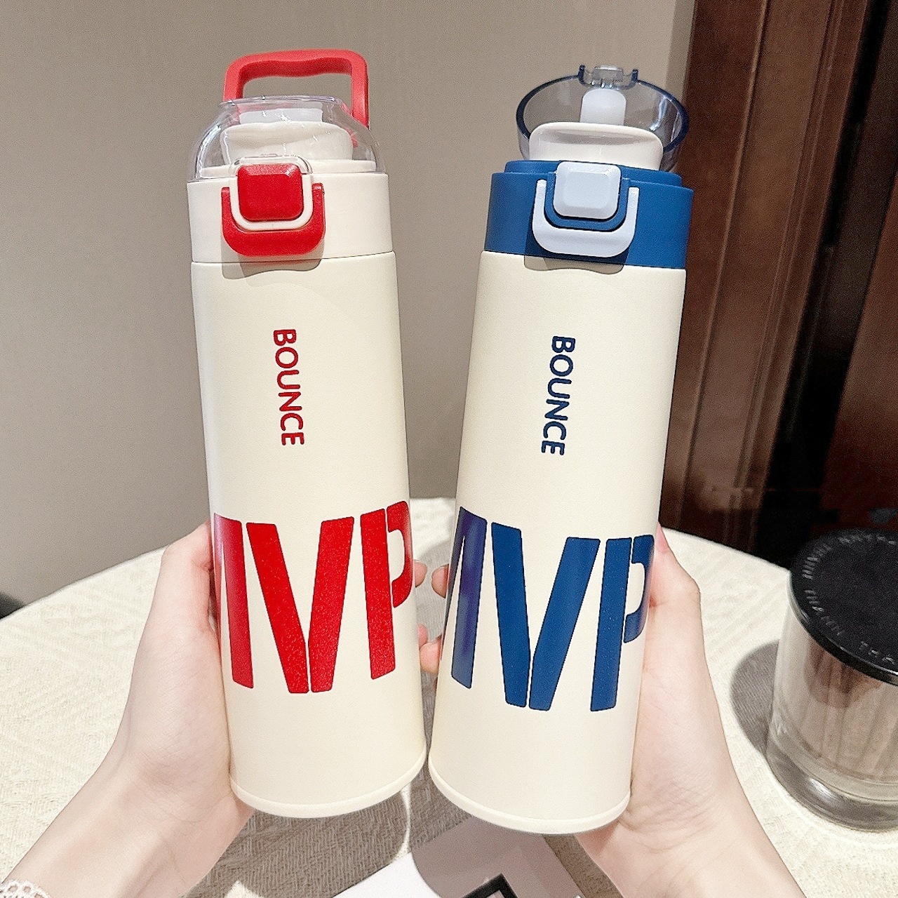 316 stainless steel insulated cup, high appearance level, simple water cup for men and women with tea strapping, portable and bouncy drinking water pot Specification drawing