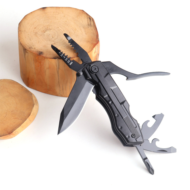 Folding multi-functional tool, single-blade pliers, outdoor portable multi-functional pliers, pocket, multi-purpose undefined