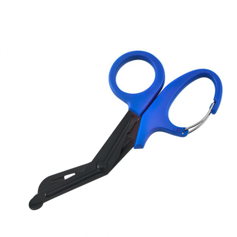 Cotton scissors, stainless steel portable elbow, household and outdoor trimming clips, multiple colors and specifications, export wholesale undefined