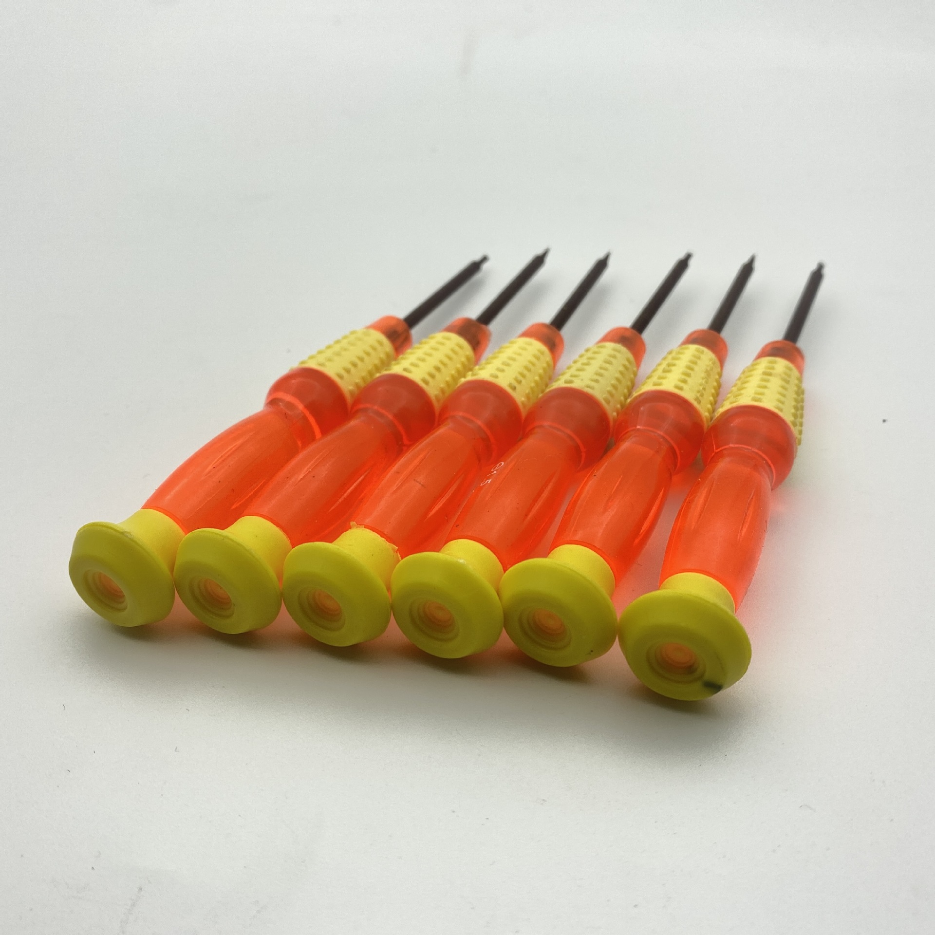 Telecommunication maintenance disassembly 1.5mm cross 2.0mm straight 0.8 five-pointed star crystal gourd screwdriver Specification drawing