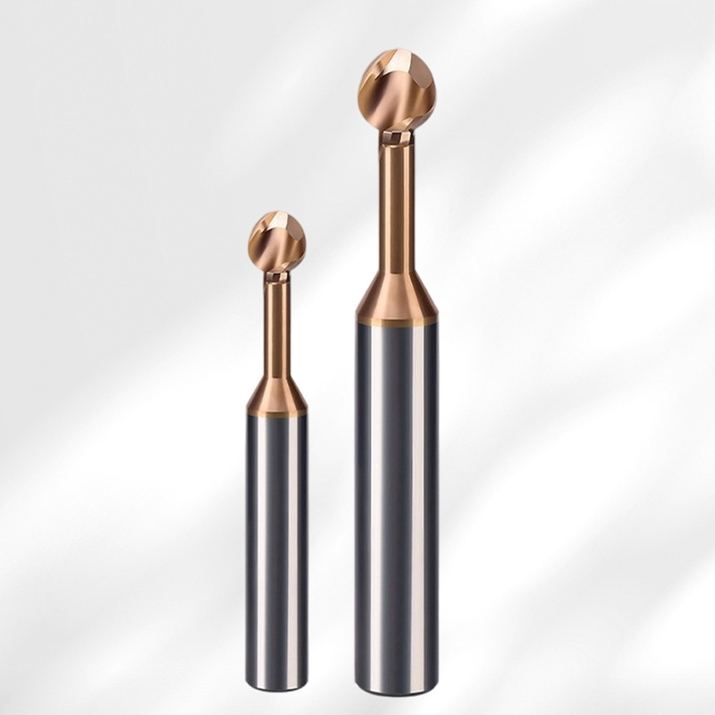 Original production of lollipop ball end mills, tungsten steel alloy ball cutters, and CNC ball end tools for coated steel Application Scenario