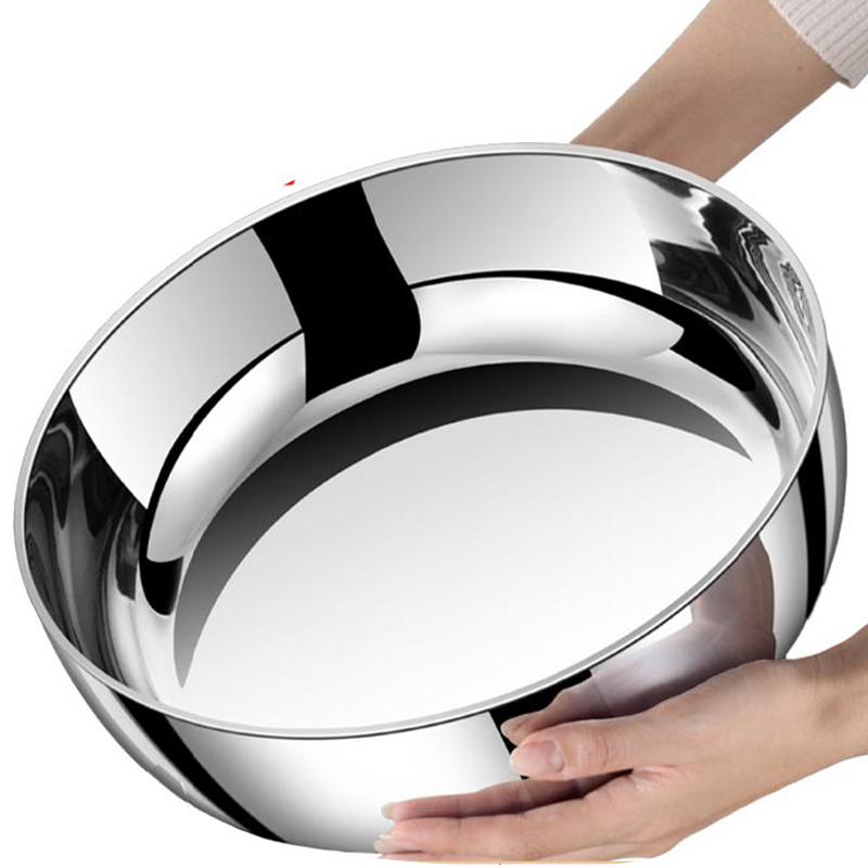 Wholesale of thickened stainless steel basins, washbasins, household thickened washbasins, soup basins, kitchen egg-beating basins, and cross-border services Item Picture