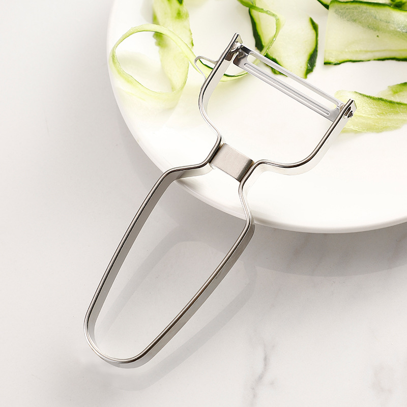 Stainless steel peeler, kitchen household potato peeler, fruit and melon peeler, Korean-style Specification drawing