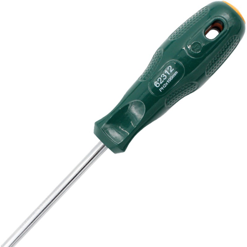 Seda screwdriver, cross-shaped flat-head industrial grade S2 super-hard wear-resistant strong magnetic A series through-hole screwdriver Item Picture