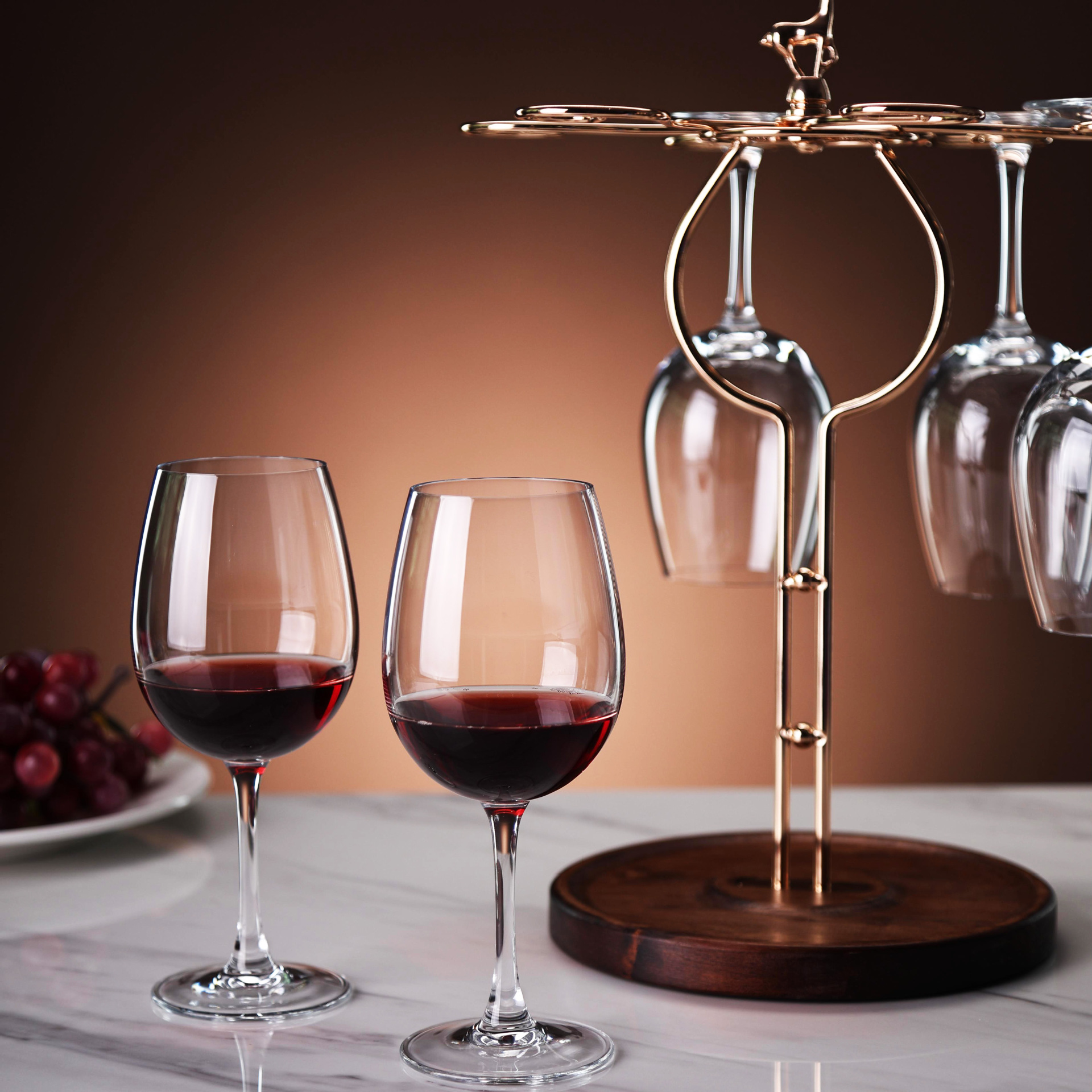 【 Factory Direct Sales 】 Cold-cut process red wine glasses, high appearance level, creative glass highball glasses, foreign wine glasses can be printed with "LO" Specification drawing
