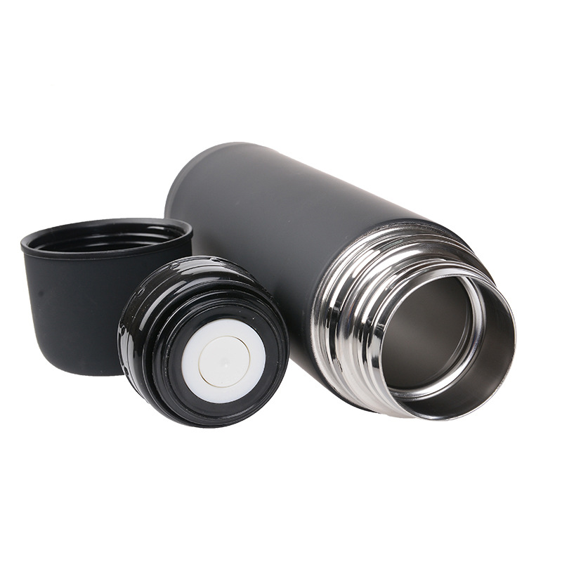 304 stainless steel insulated cup, warhead insulated pot, rubber paint, double jump switch, large capacity, can be printed with LOGO Specification drawing