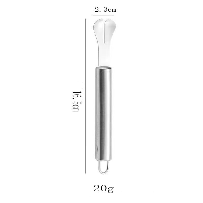 Pig large intestine oil scraping knife, chicken and duck intestine unblocking tool, intestine opening knife, fish intestine cutting knife, intestine breaking tool, special tool Item Picture