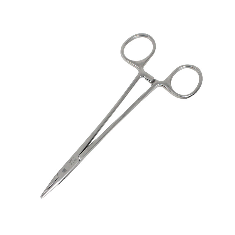 Shanghai Jinzhong uncoated needle holding pliers, 14-25cm matte surface surgical suture needle holding pliers Item Picture