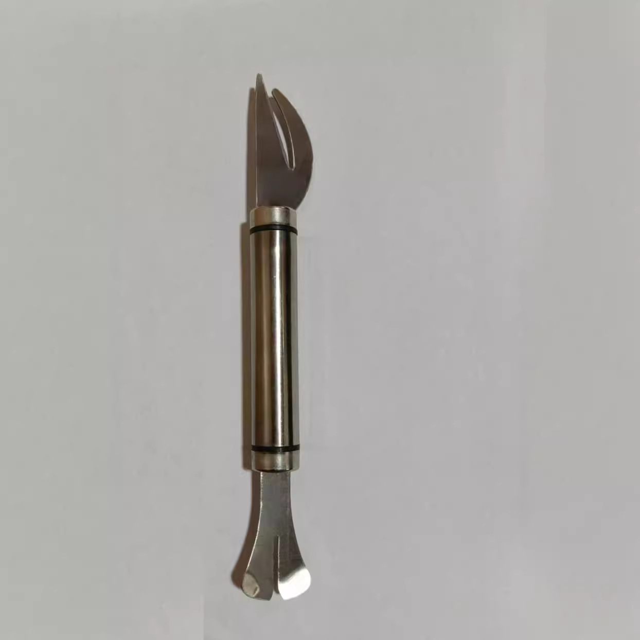 Intestine flipping knife, duck intestine unblocking knife, chicken intestine breaking knife, amazing tool for slaughtering poultry, cutting chicken, duck, goose and pig intestines, and fish killing tool Specification drawing