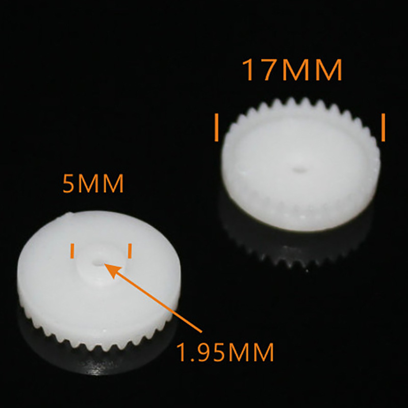 A comprehensive collection of 32-tooth crown gear plastic crown teeth plastic parts c322a toy gears Item Picture