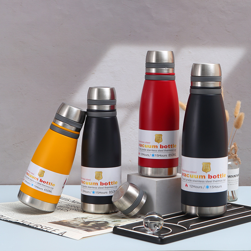 Cross-border wholesale of 316 cola bottles, insulated cups, stainless steel vacuum cola bottles, large-capacity portable all-steel kettles Specification drawing