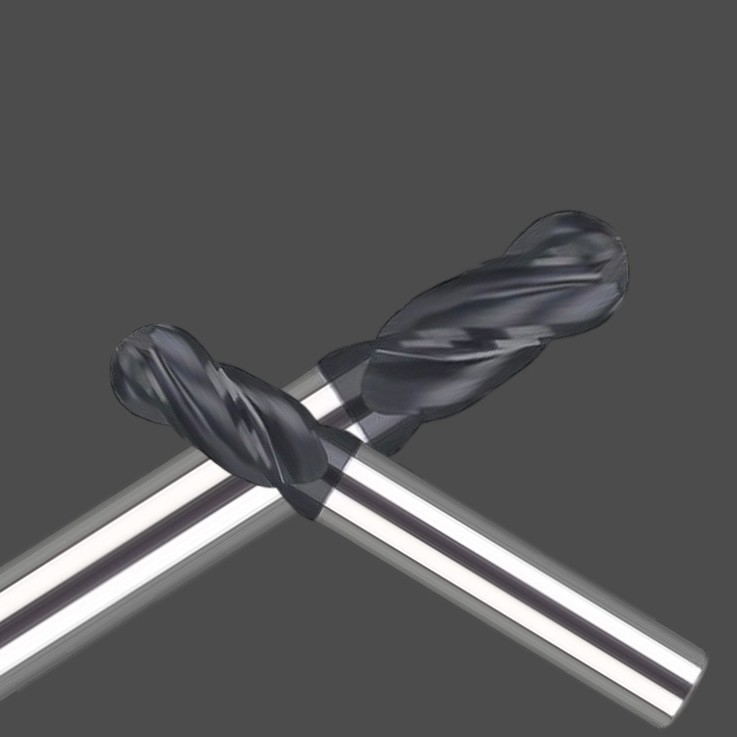 55-degree tungsten steel 4-edge British standard ball cutter cnc numerical control processing ball end mill, hard alloy nano-coated end mill Application Scenario