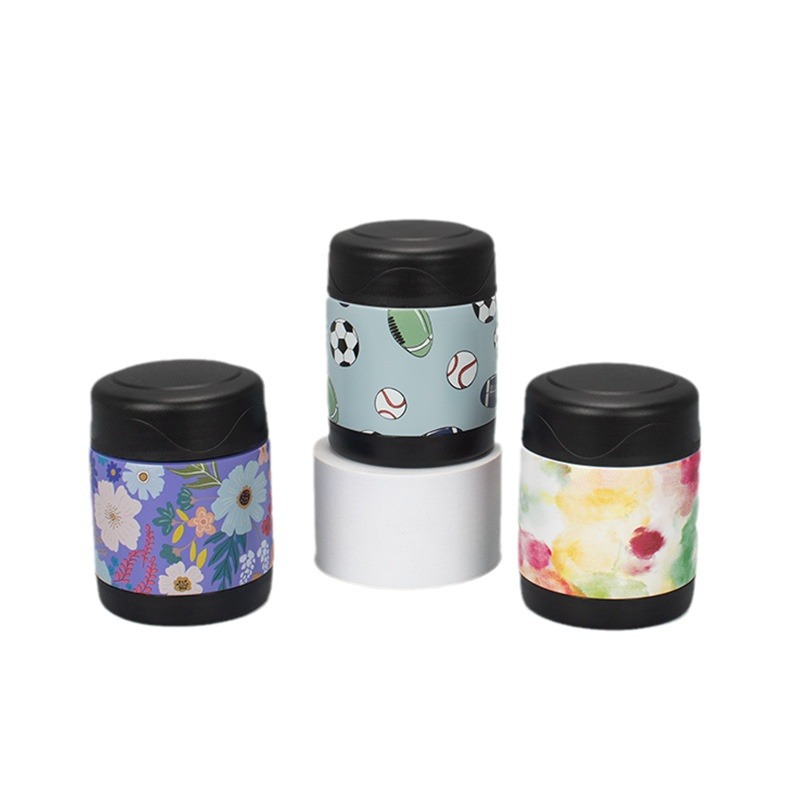 Customized portable children's thermos POTS, insulated cups, porridge cooking cups, thermos kettles, thermos cups, children's lunch boxes, food cans Item Picture