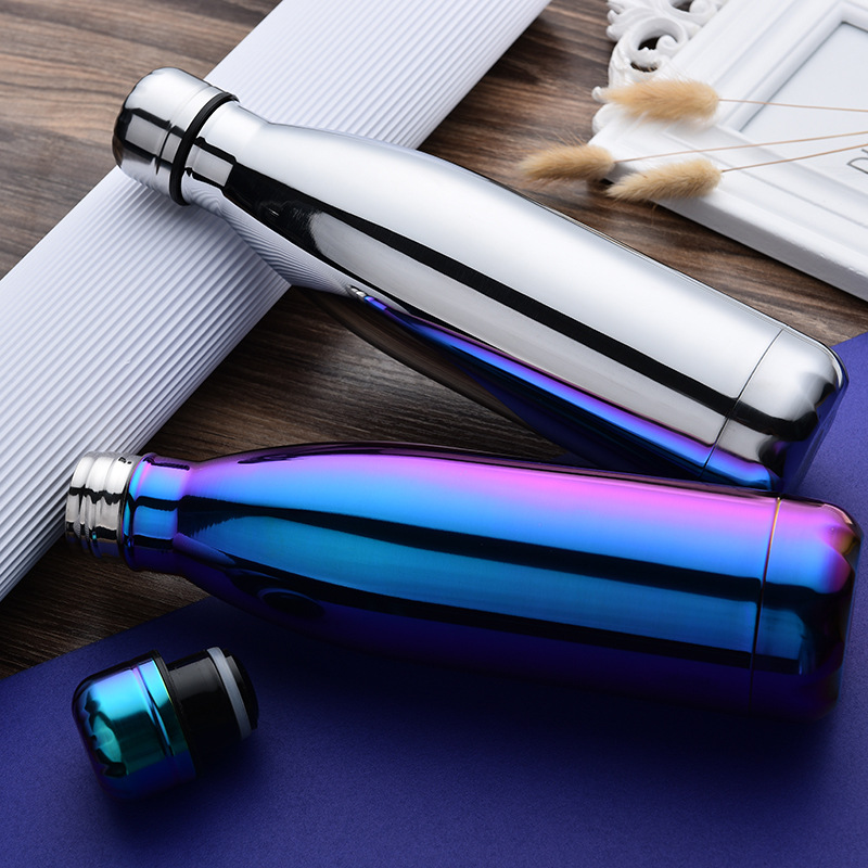 304 stainless steel sports water bottle, creative gift cup, rubber-painted cola bottle, insulated cup. We support consignment details Picture