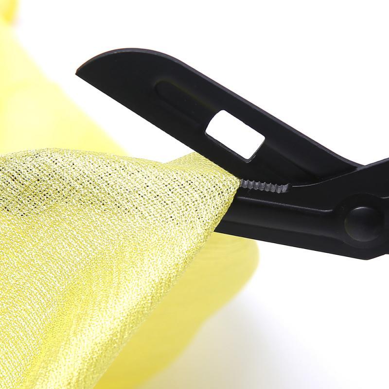 Cotton scissors, stainless steel portable elbow, household and outdoor trimming clips, multiple colors and specifications, export wholesale Application Scenario