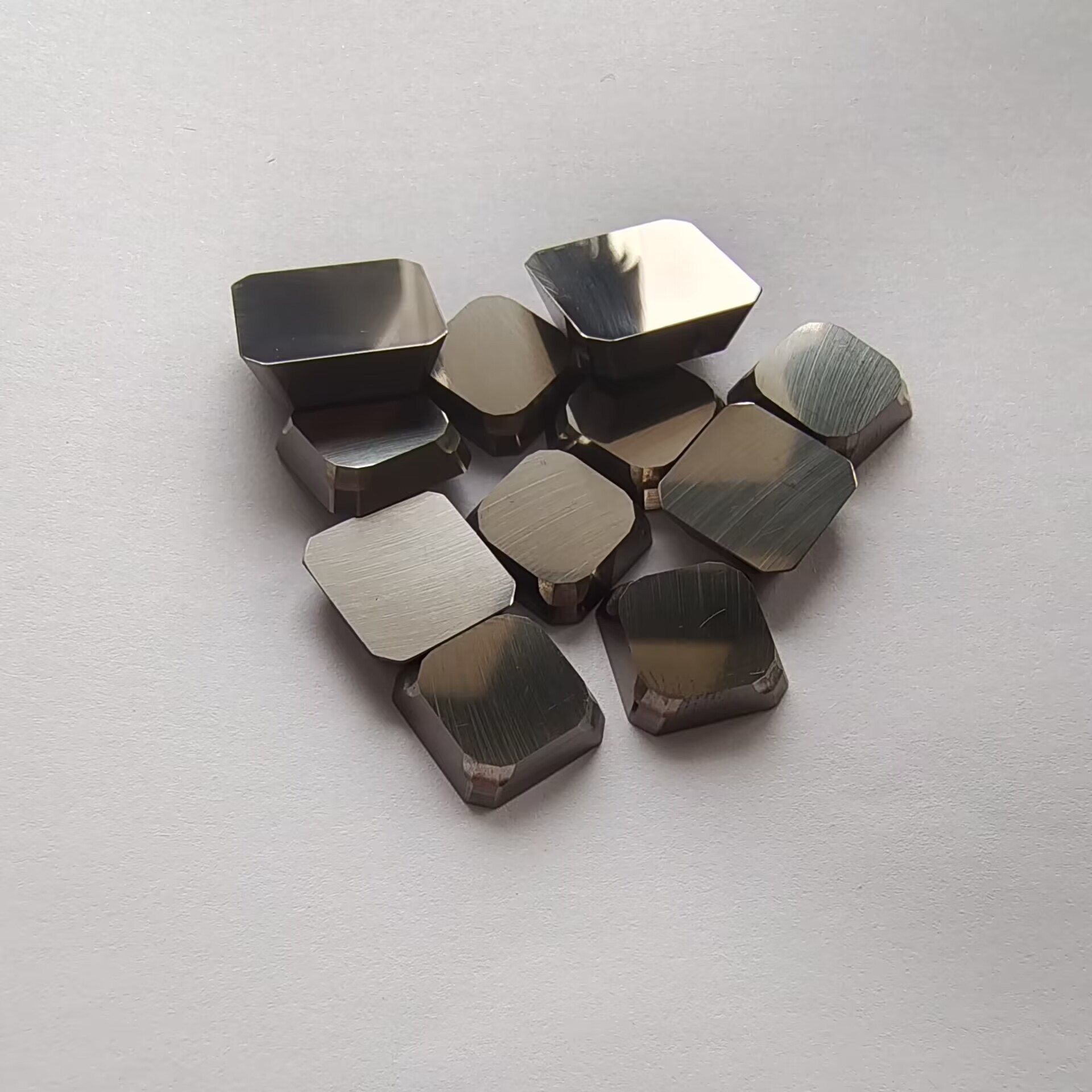 Double-head milling inserts sekn1203 slot type 45-degree stainless steel small square precision milling inserts tungsten steel alloy inserts undefined