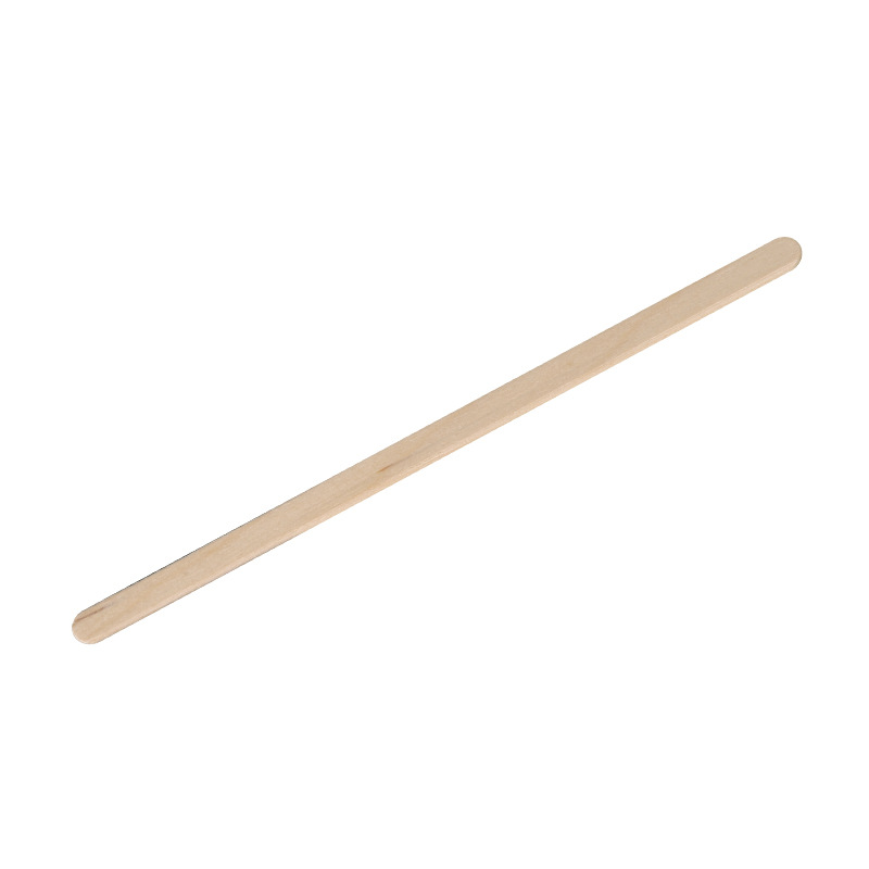 Wooden coffee stirrer sticks, disposable coffee sticks, milk tea beverage, milk powder, honey hot drink stirrer sticks, 500 pieces each Item Picture