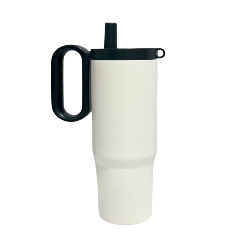 This is a portable 316 stainless steel drinking straw cup with a handle for students. It has a large capacity and a high level of appearance. It can be used for car trips Item Picture