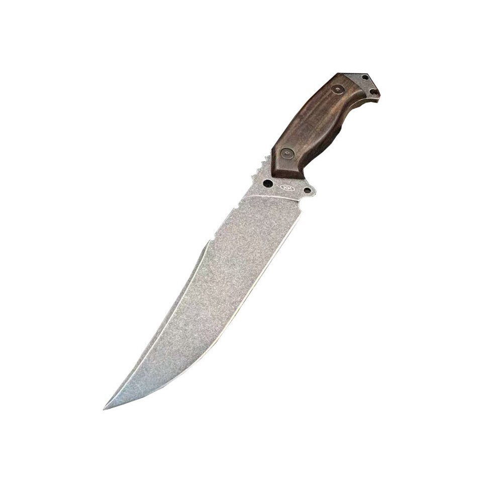 The new D2 Tyrannosaurus rex one-piece keel hand-forged high-hardness outdoor multi-functional straight knife and wilderness camping survival knife Item Picture